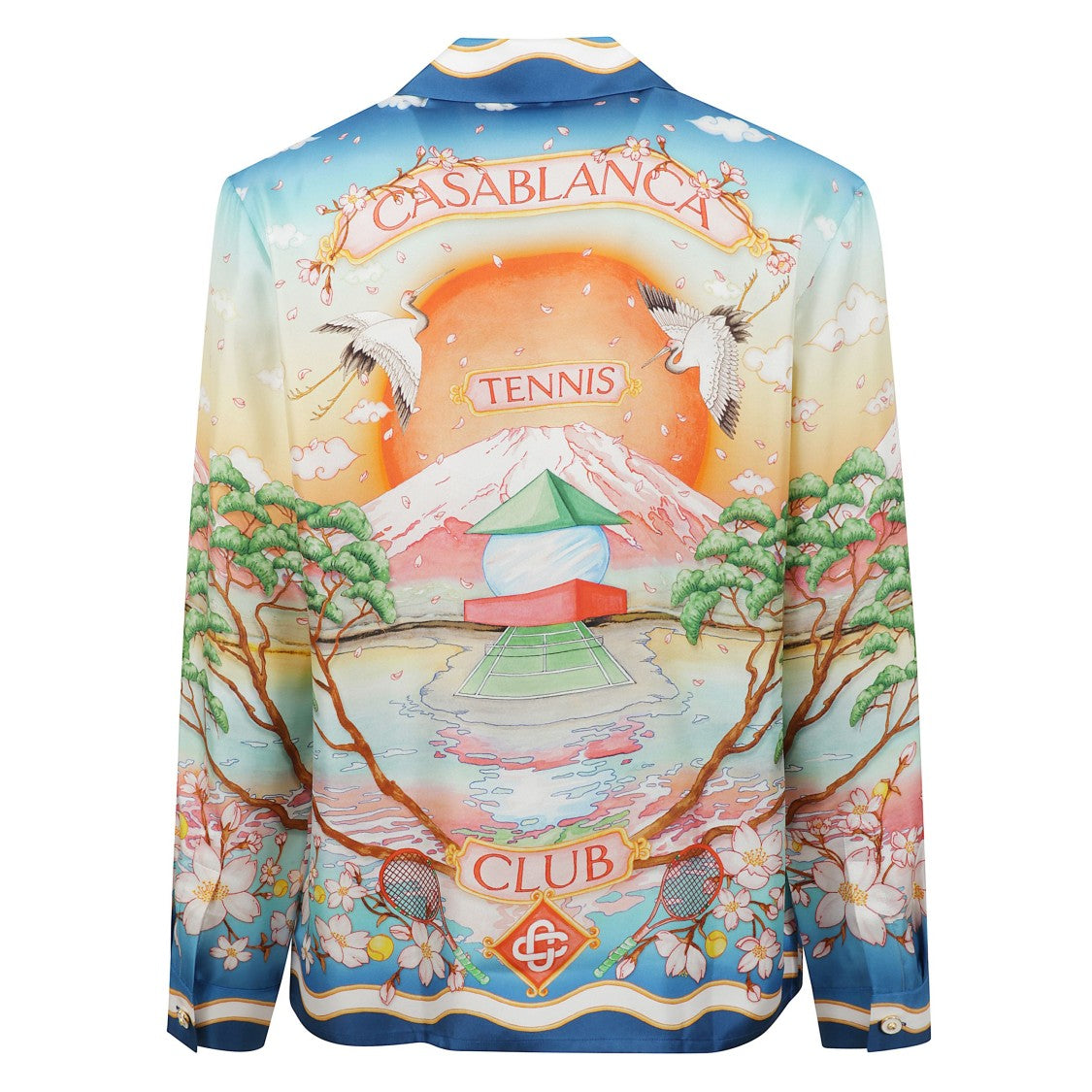 Casablanca Printed Silk Shirt