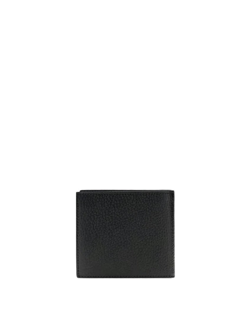 Gucci Textured Black Bifold Wallet
