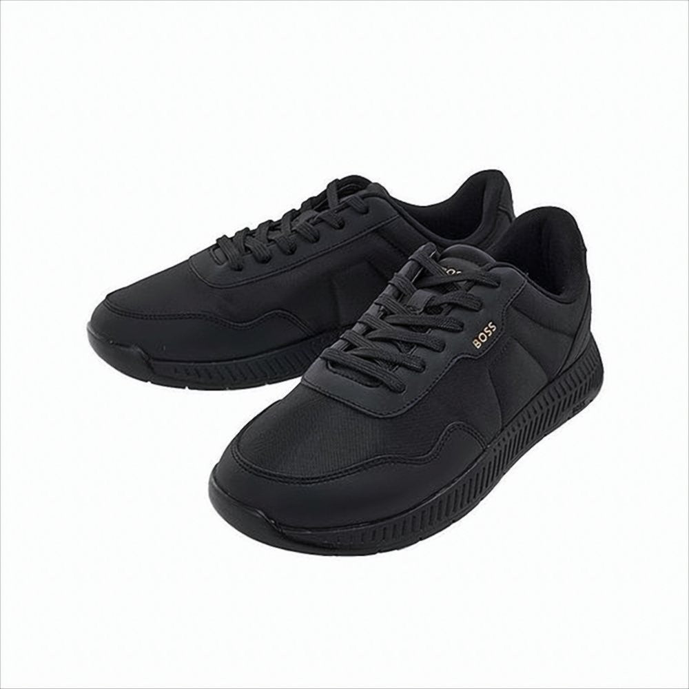 Hugo Boss Streamlined Black Low-Top Hugo Boss Sneakers