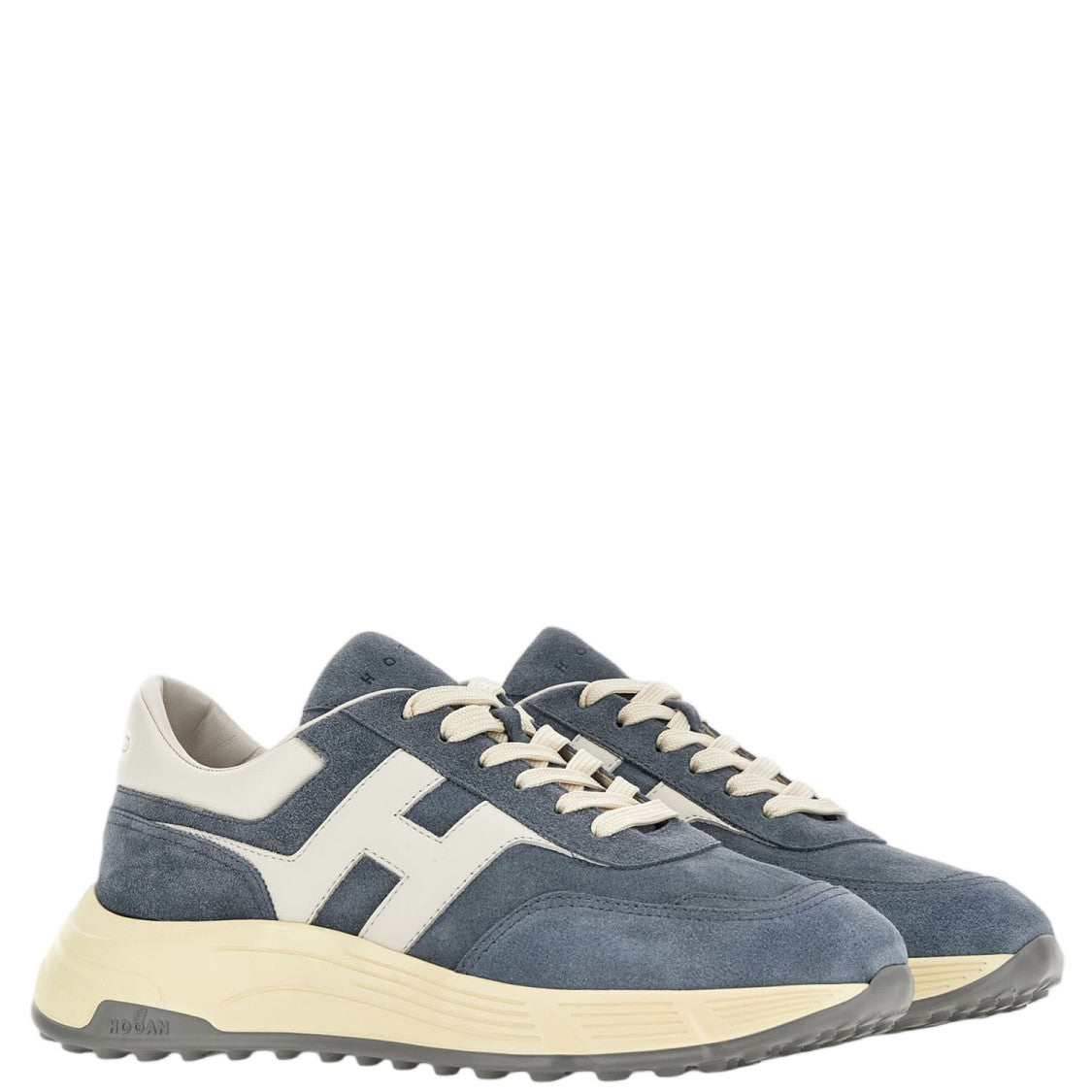Hogan Leather Memory Foam Sneakers