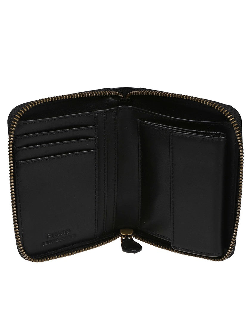 Pinko Taylor Zip Around Leather Wallet