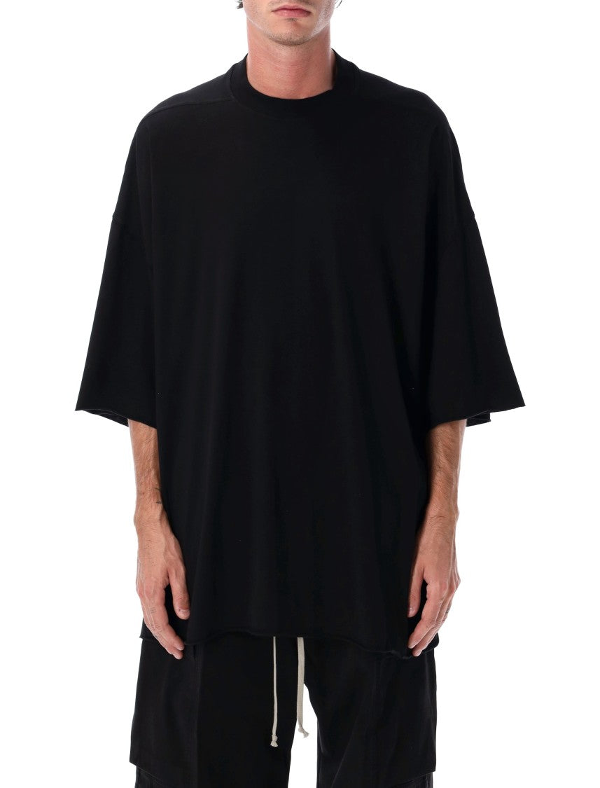 Drkshdw By Rick Owens Tommy T Oversized Cotton Jersey T-Shirt