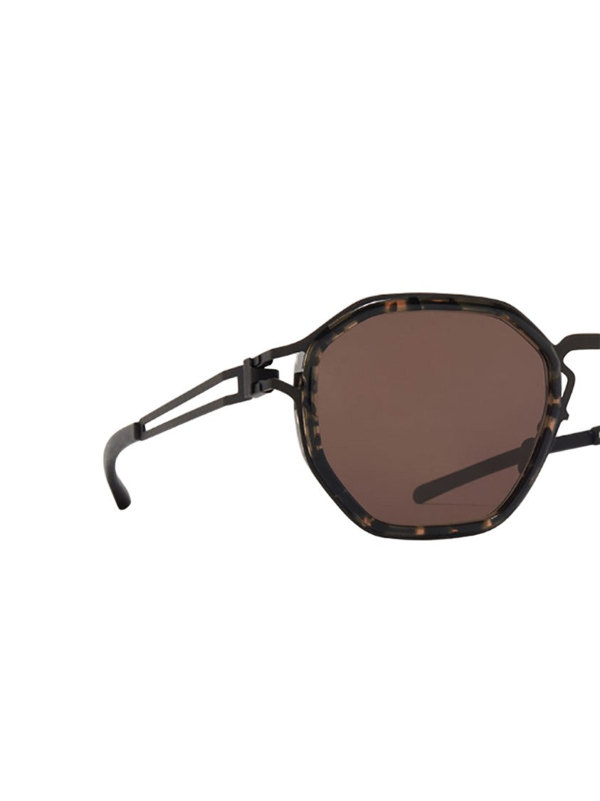 Mykita Octagonal Frame Brown Tinted Mykita Sunglasses