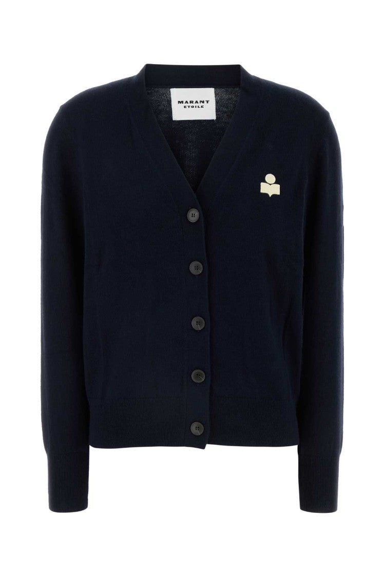 Isabel Marant Étoile Midnight Blue Cotton Blend Karina Cardigan