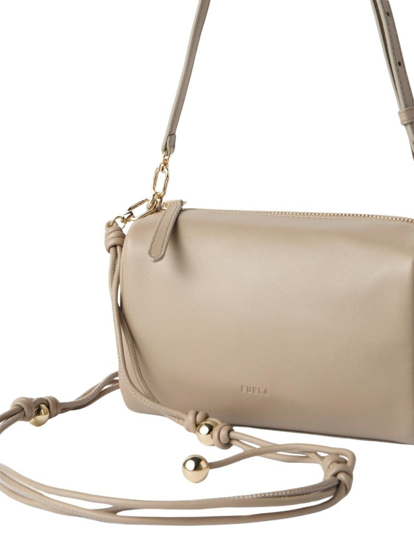 Furla Rectangular Smooth Leather Shoulder Bag