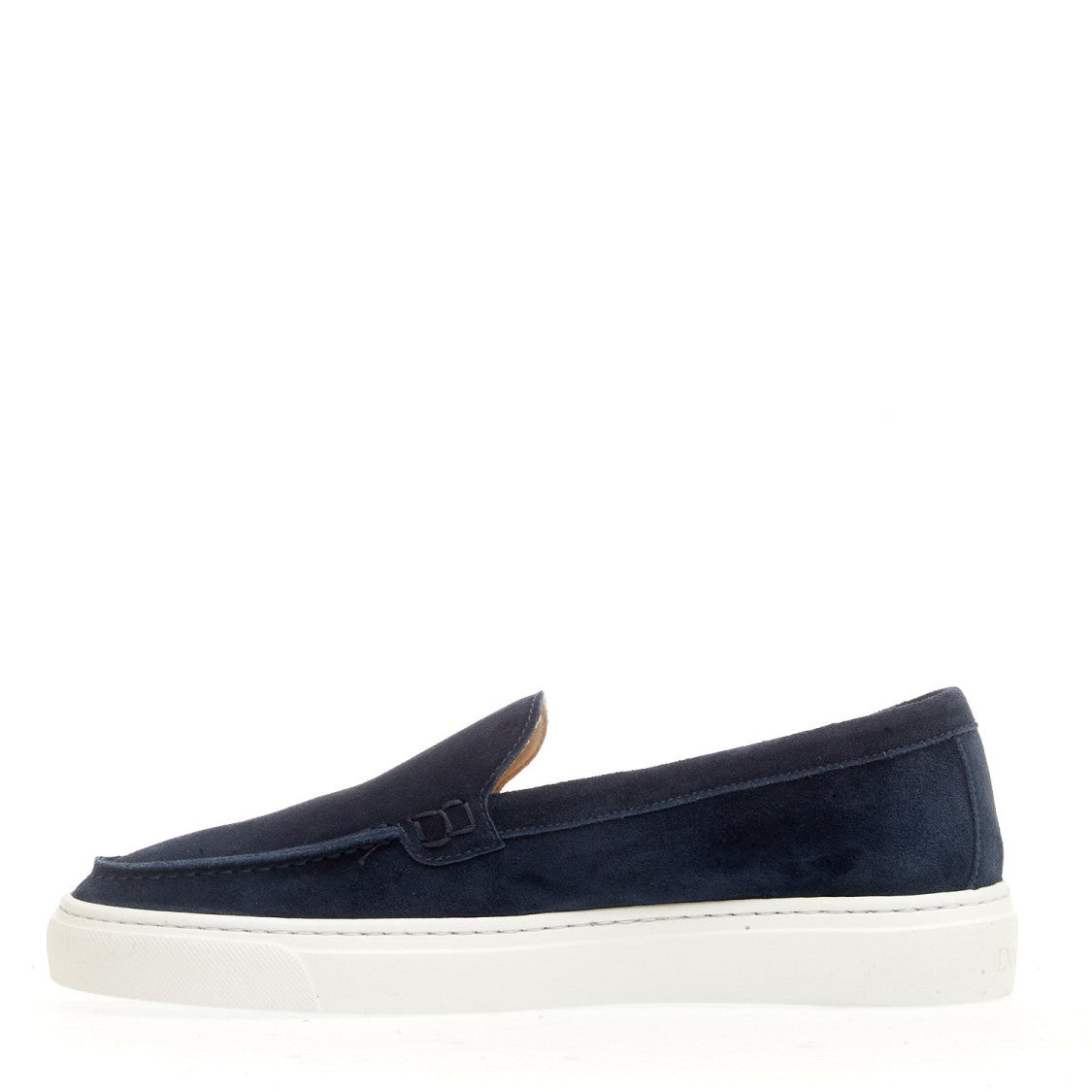 Doucal's Blue Suede Slip-On