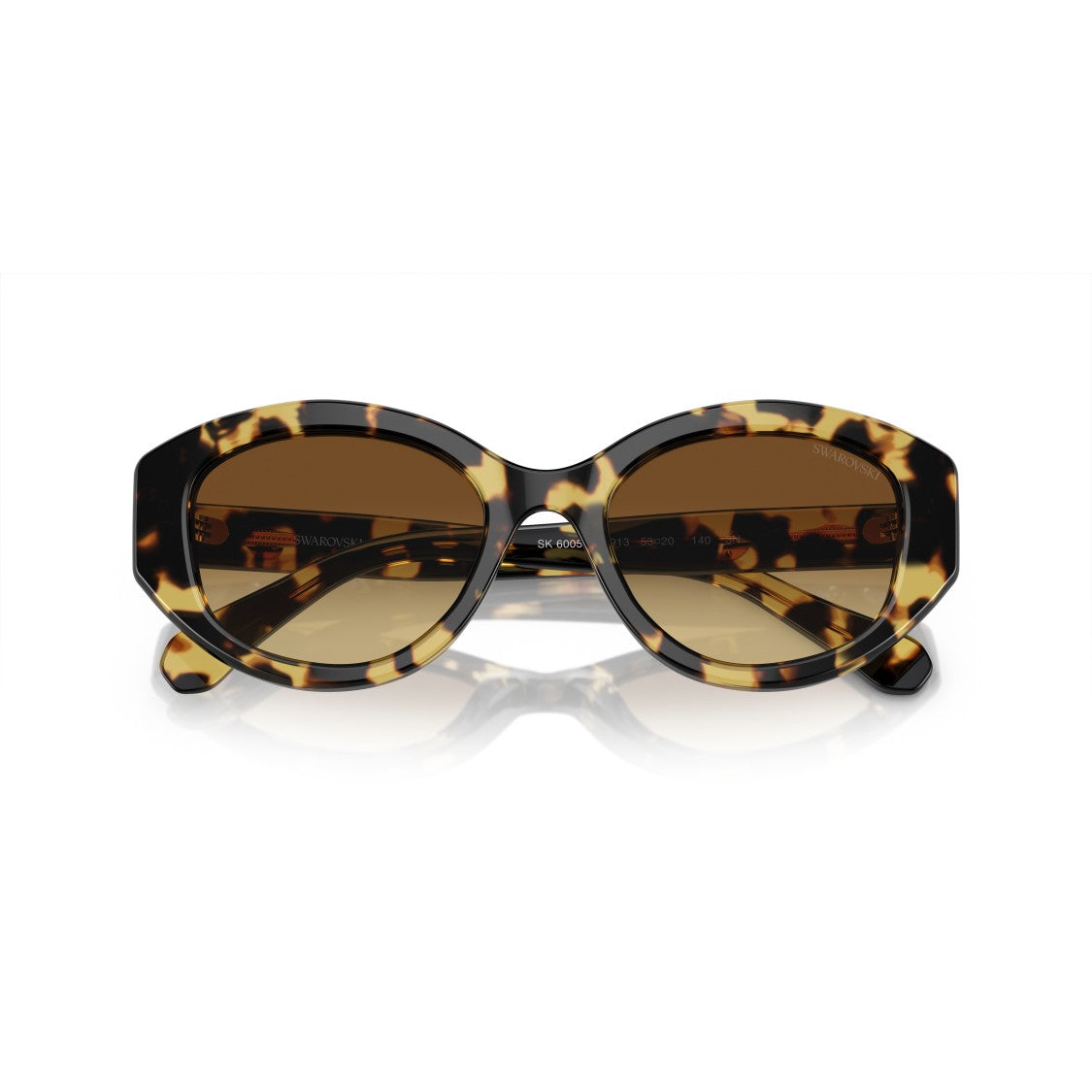 Swarovski 0Sk6005 Cat-Eye Sunglasses With Tortoiseshell Frame