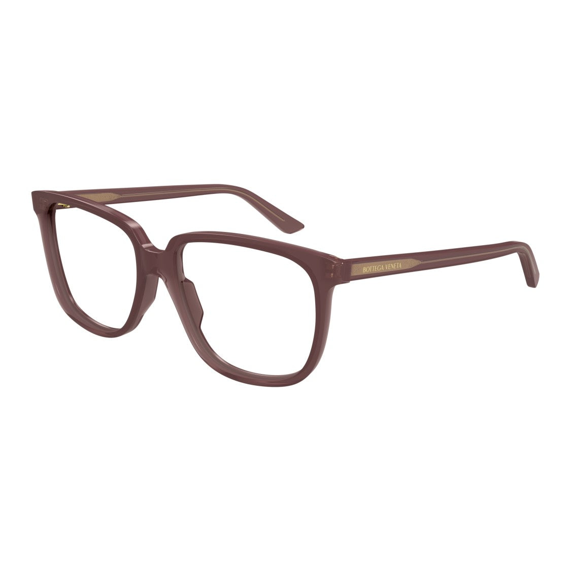 Bottega Veneta Bv1315o Square Frame Eyeglasses In Recycled Acetate