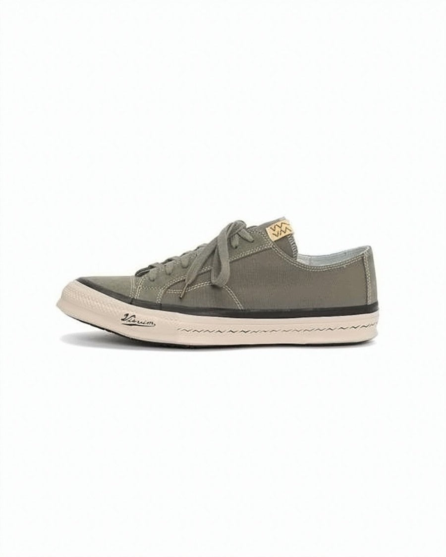 Visvim Cotton Upper Low-Top Sneakers With Vibram Sole