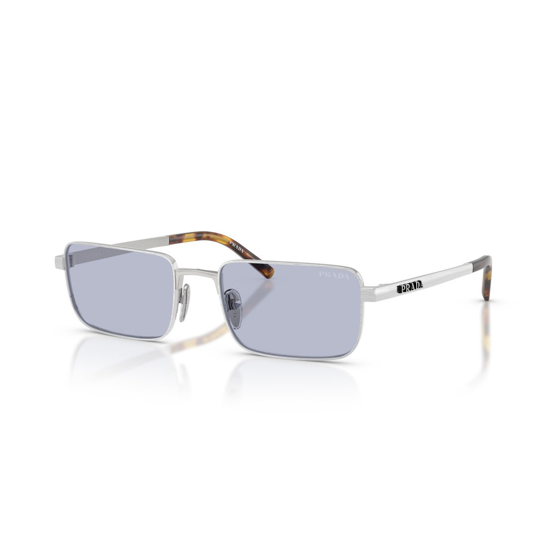 Prada 0Pr D54s Rectangular Tortoiseshell Sunglasses
