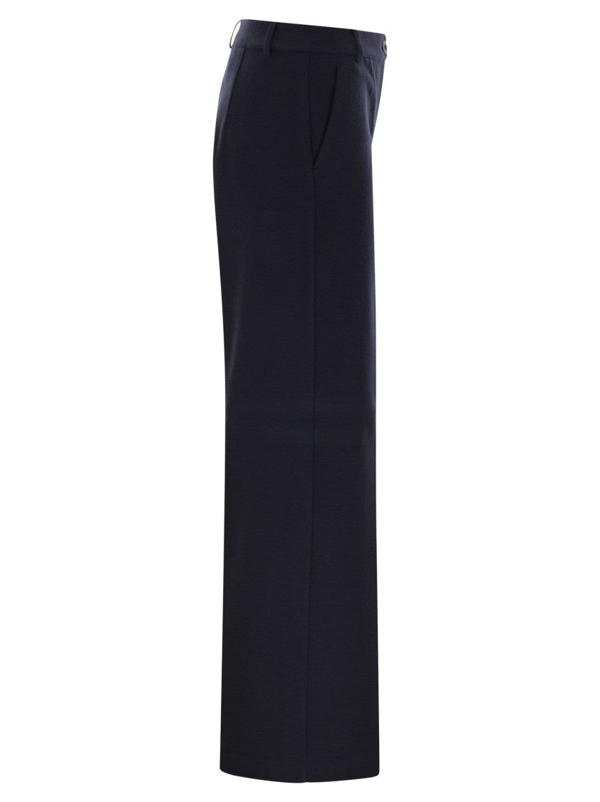 Max Mara Zelota - Flannel Jersey Trousers