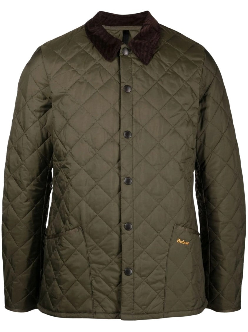 Barbour Quilted Corduroy Collar Jacket