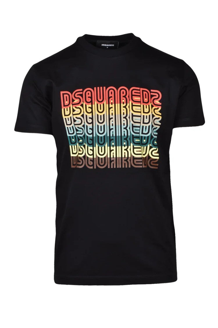 Dsquared2 Cotton T-Shirt - Black