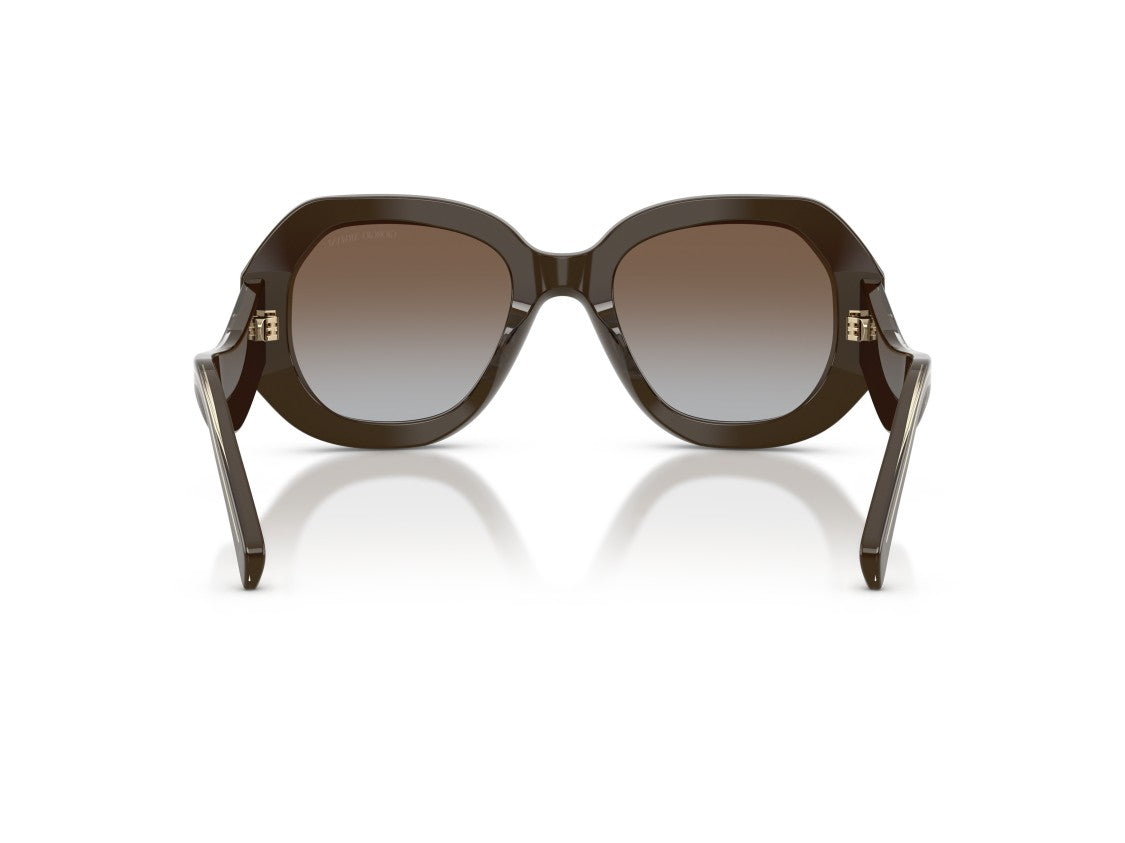 Giorgio Armani 0Ar8248 Gradient Geometric Oversized Sunglasses