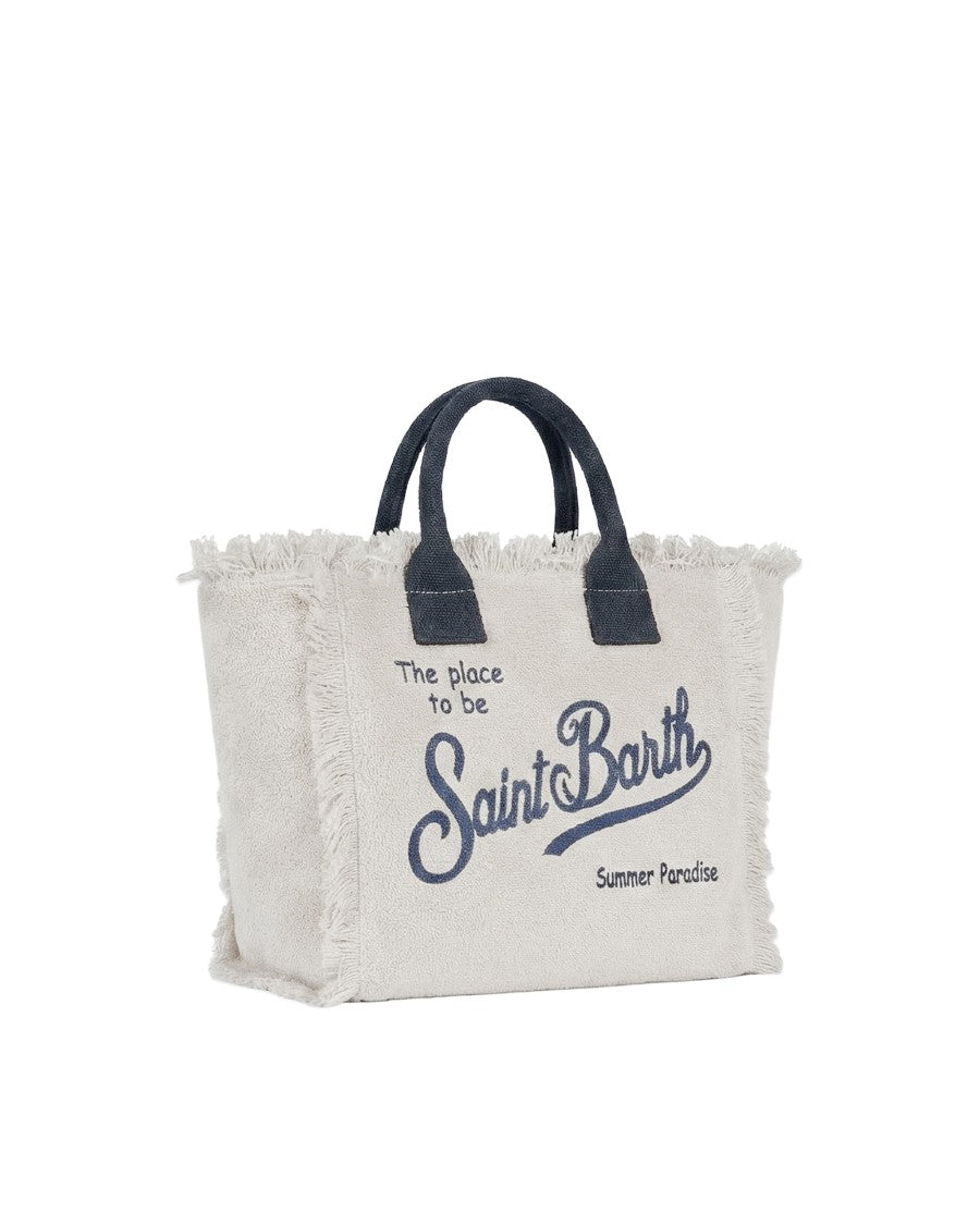 Mc2 Saint Barth Spacious Sponge Tote Bag With Removable Strap And Logo