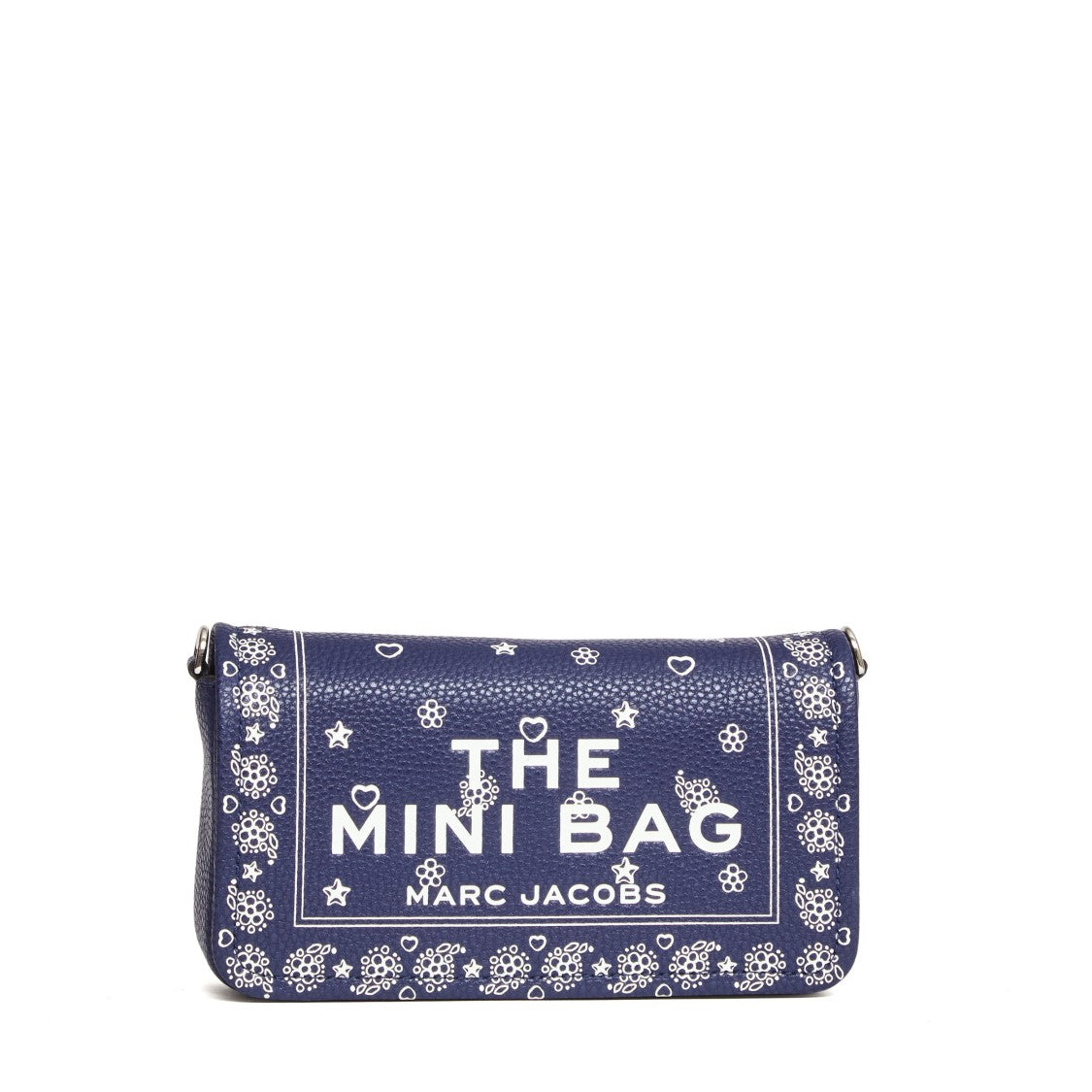 Marc Jacobs Rectangular Textured Leather Floral Mini Bag