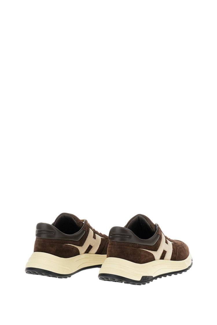 Hogan Red Hyperlight Allacciato H Nubuck Sneakers