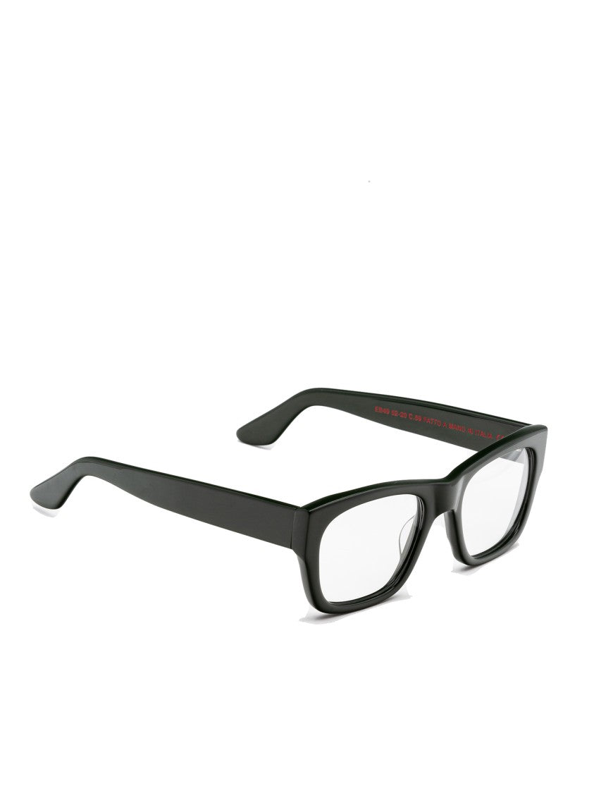 Moli@Limo Black Acetate Optical Frames With Rectangular Design