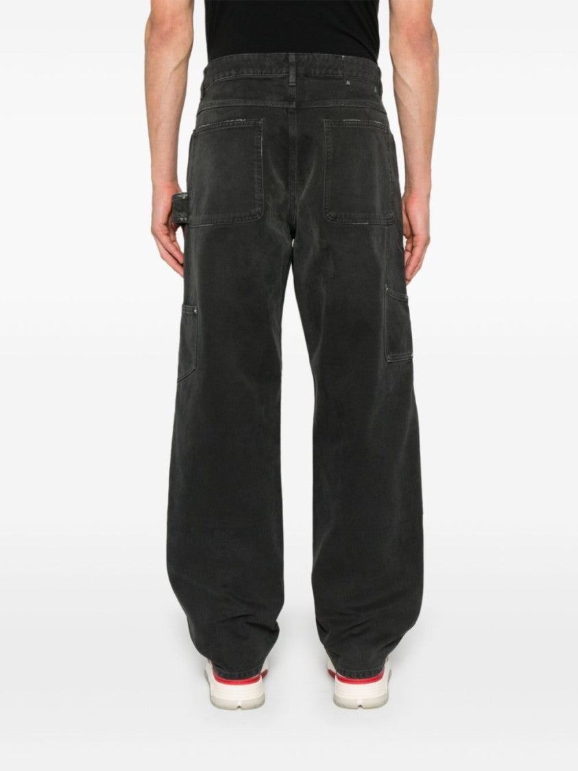 Golden Goose Relaxed-Fit Black Jeans