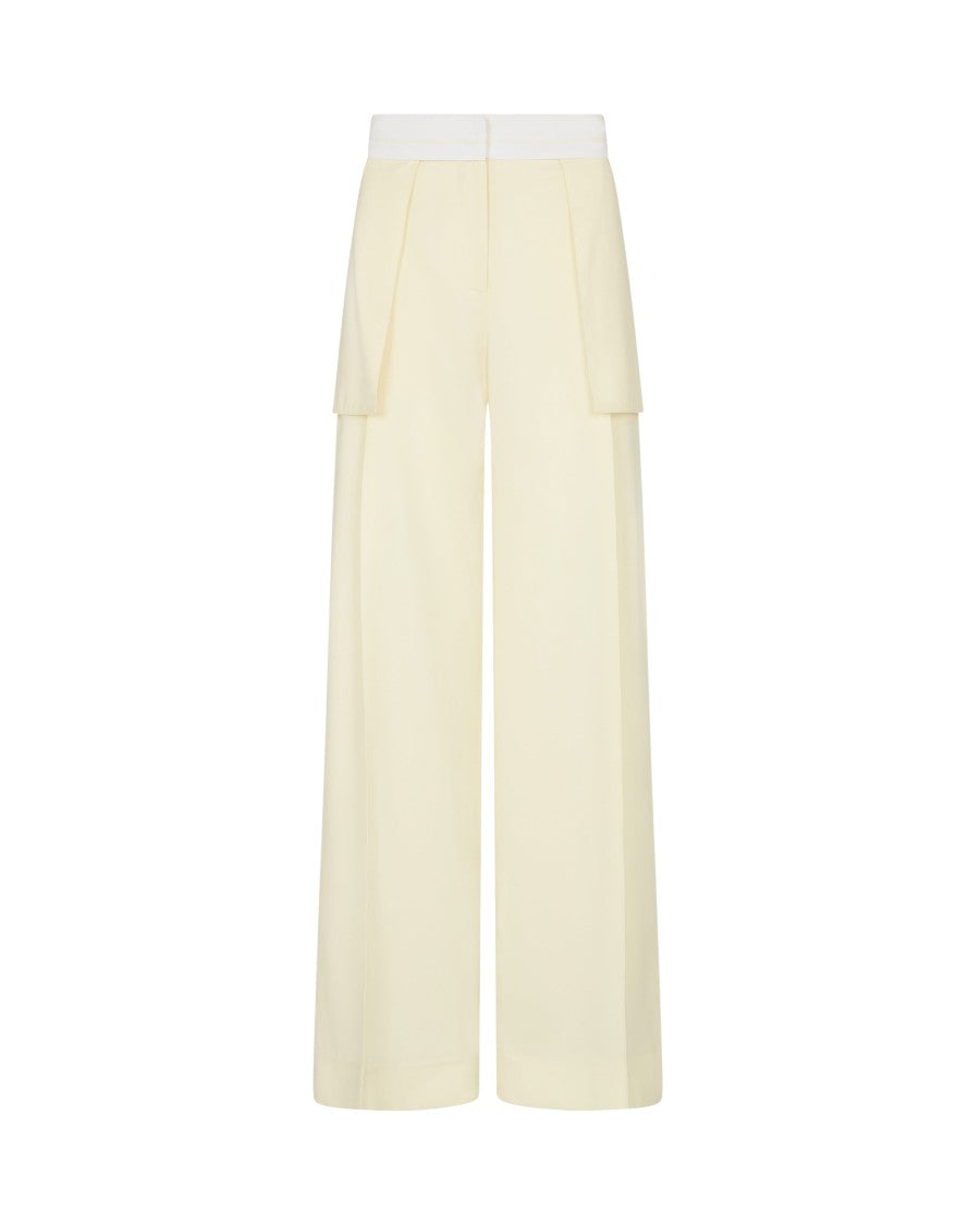 Serena Bute Inside Out Trouser - Ivory