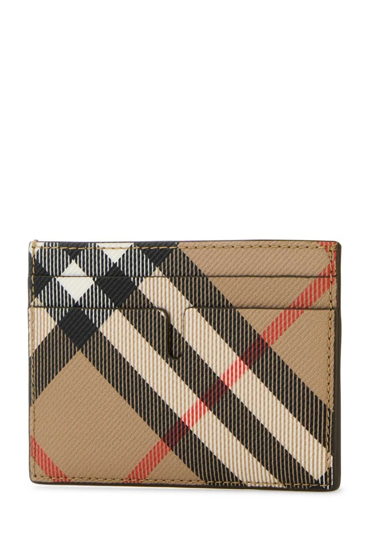 Burberry Printed Canvas Card Holder