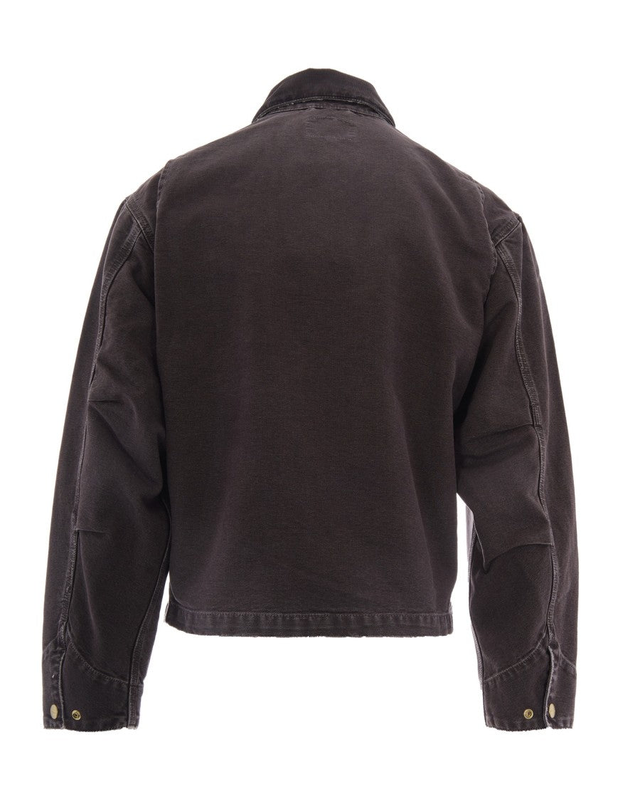 Carhartt Wip Tobacco Og Arcan Destroy Wash Jacket