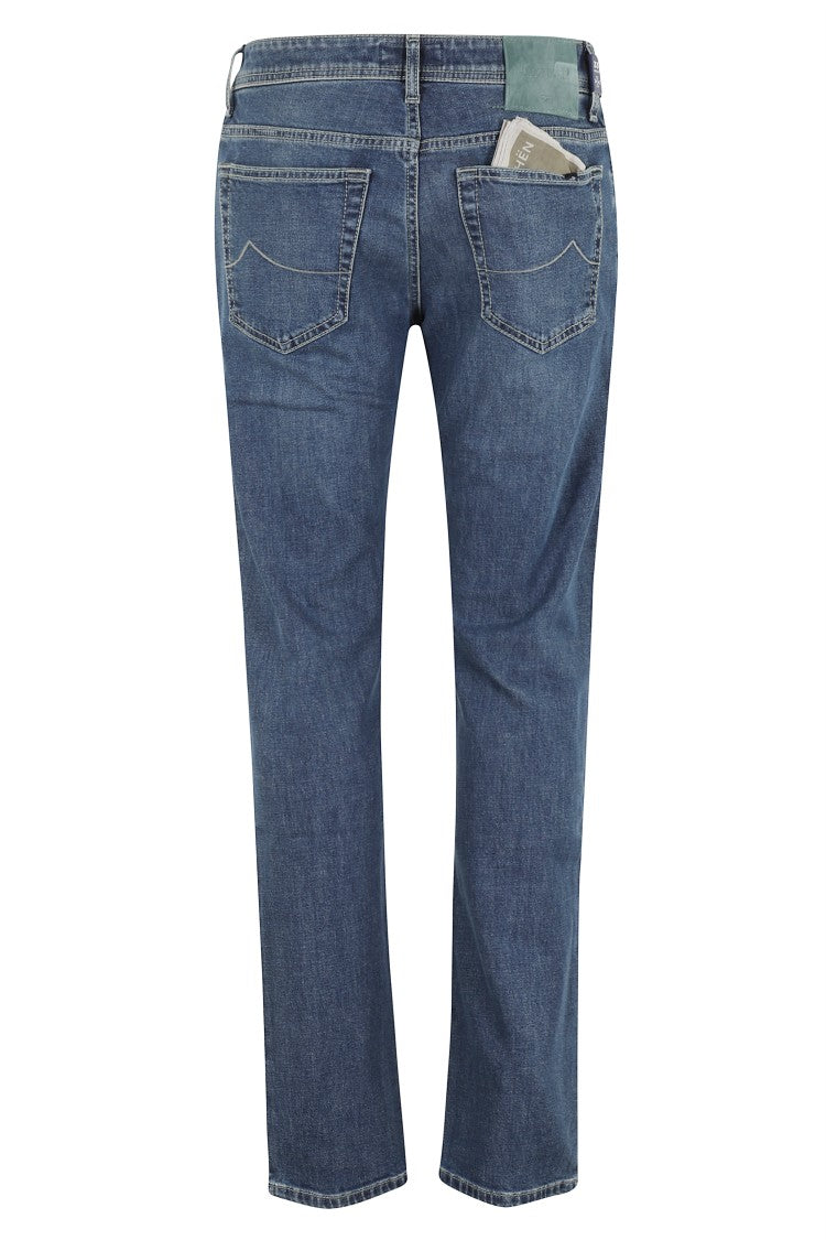Jacob Cohen Five-Pocket Slim Fit Jeans