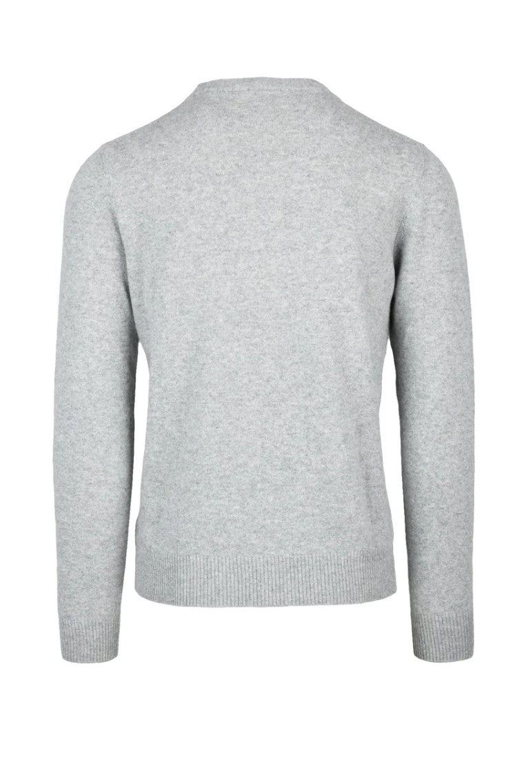 Luigi Borrelli Napoli Sweater Cashmere - Light Grey