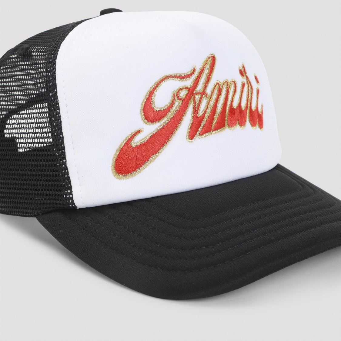 Amiri Groovy Trucker Black Polyester Hat
