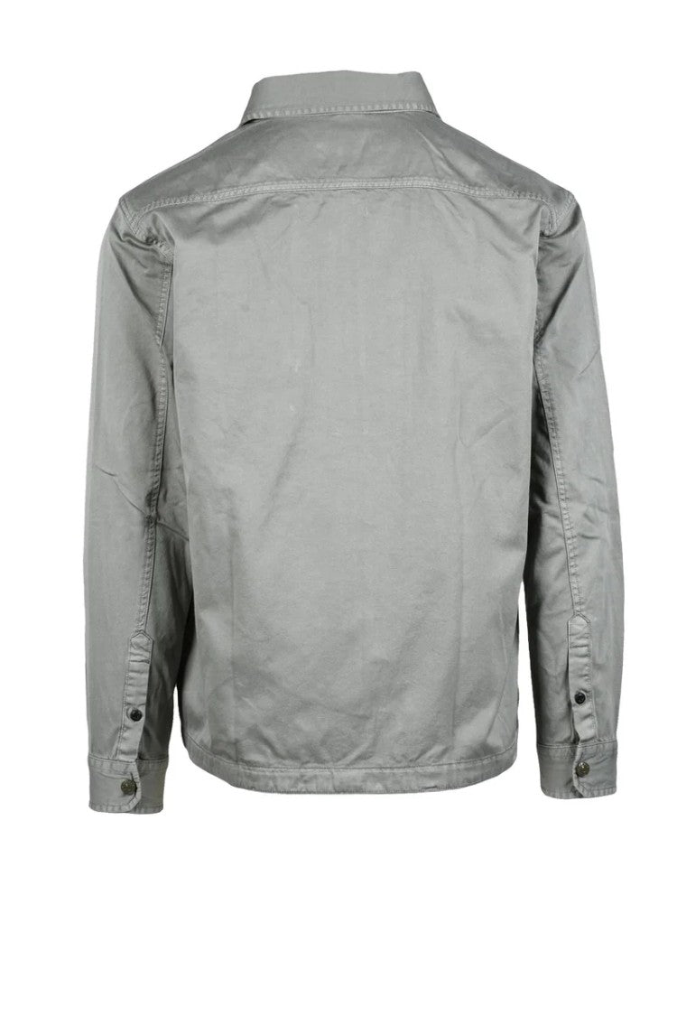 Replay Sage Green Zip Shirt
