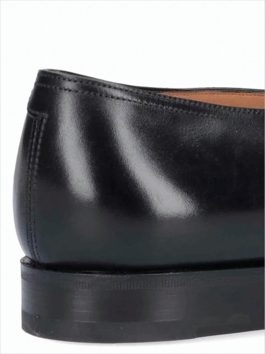 John Lobb Polished Leather Loafer