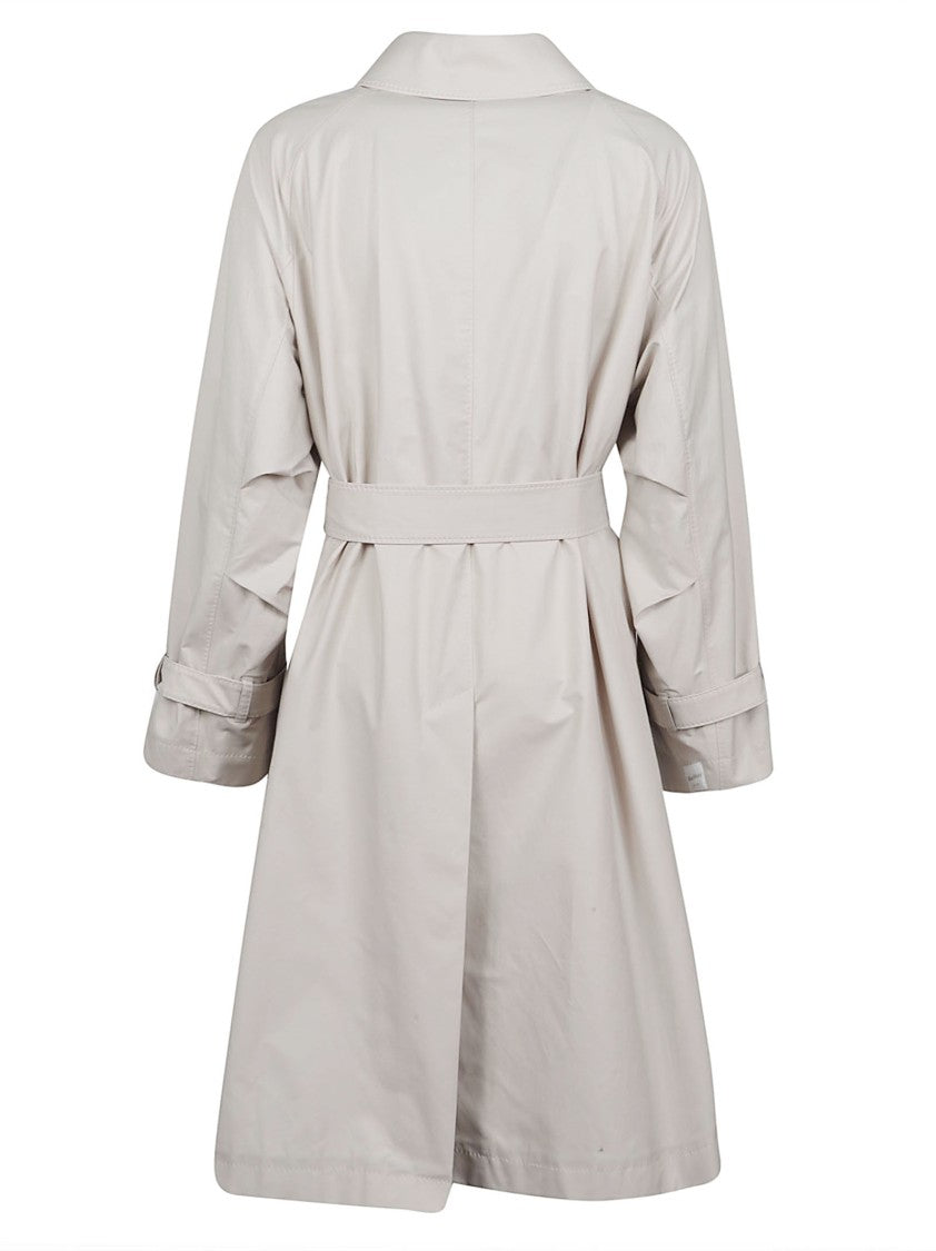 Max Mara Double-Breasted Trench Coat