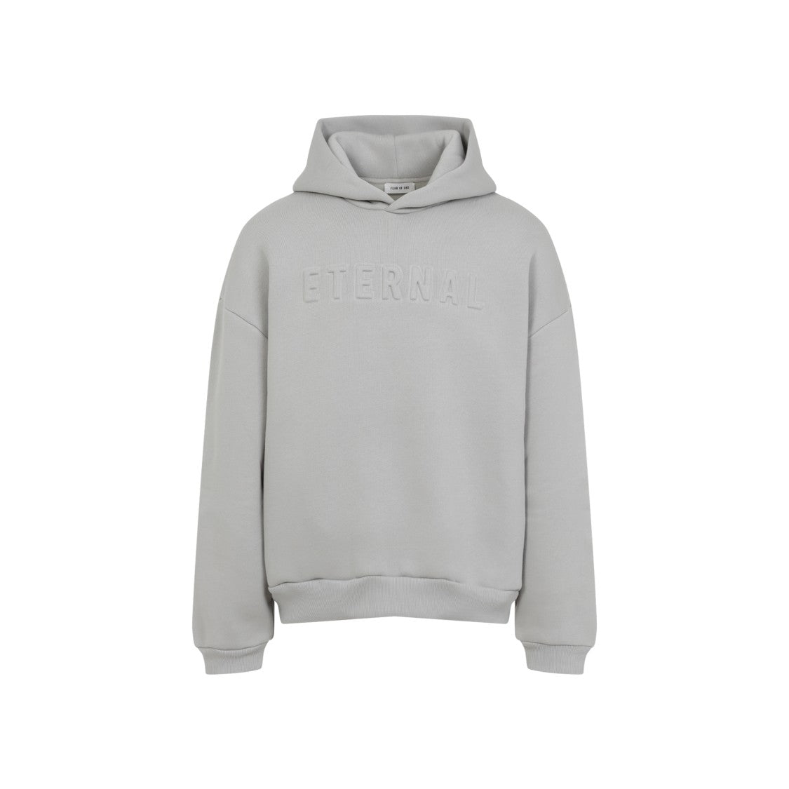 Fear Of God Dove Grey Cotton Eternal Hoodie