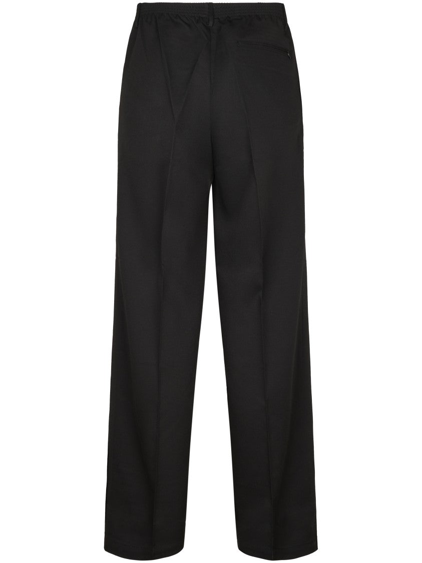 Cellar Door Straight-Leg Trousers With Relaxed Fit And Zippered Pocket