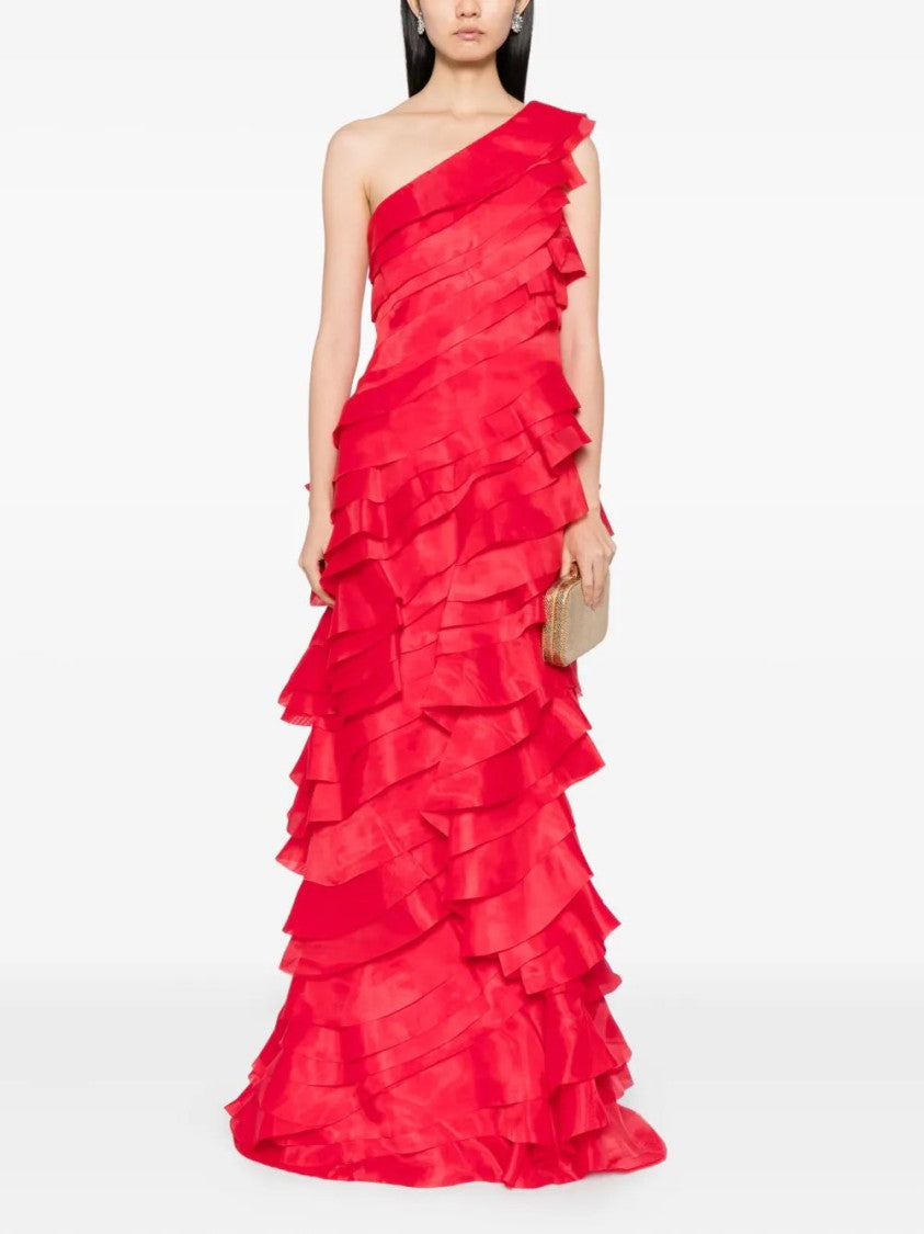 Saiid Kobeisy Layered Organza Dress