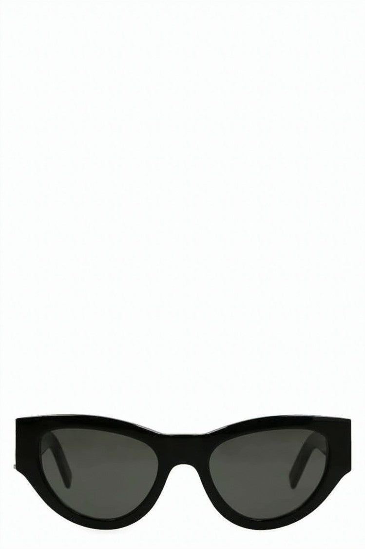 Saint Laurent Oversized Cat-Eye Sunglasses With Acetate Frame