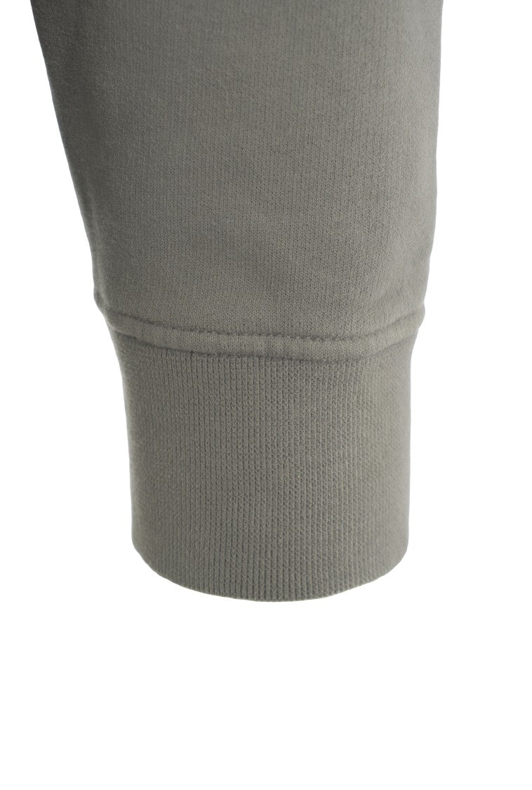 Stone Island Zip-Up Hoodie With Embroidered Logo Patch