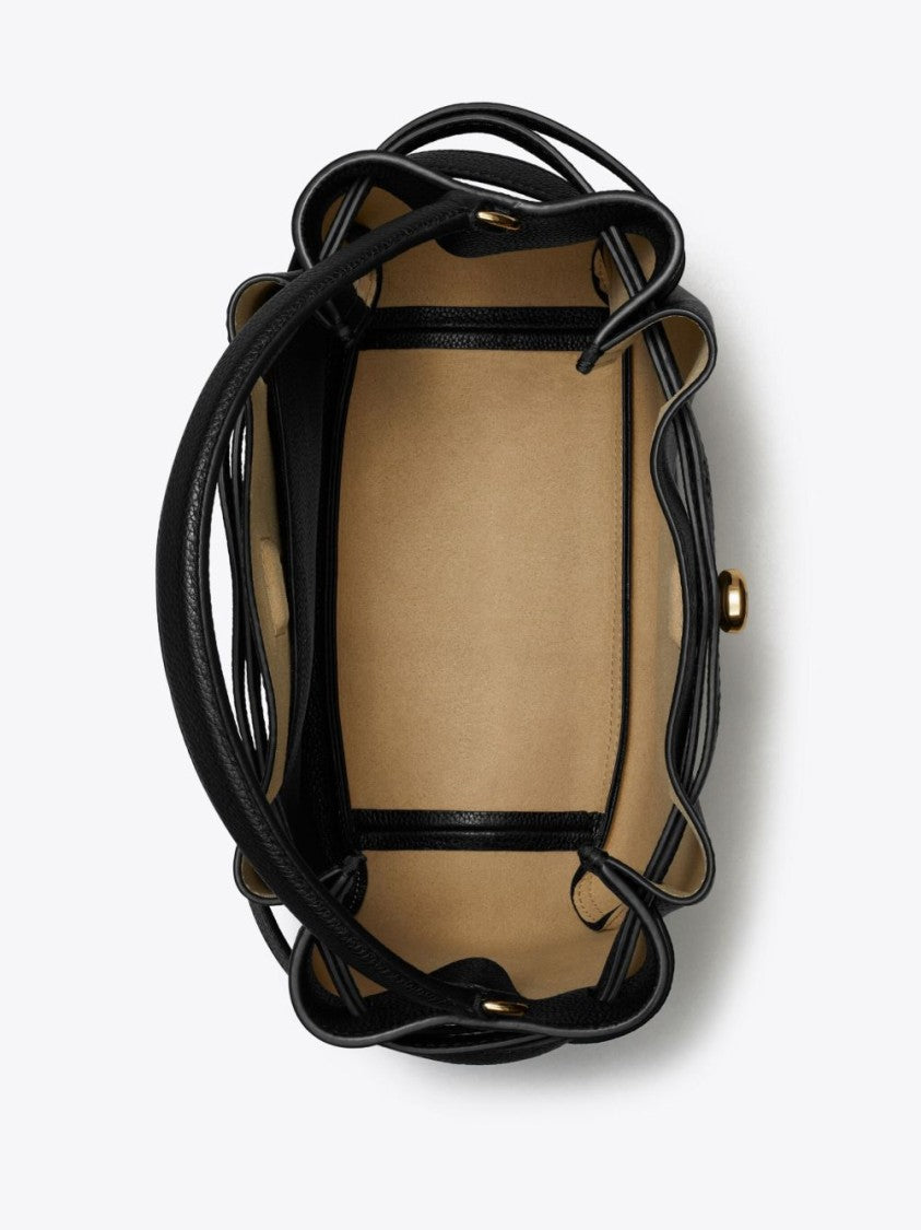 Tory Burch Structured Textured Leather Handbag
