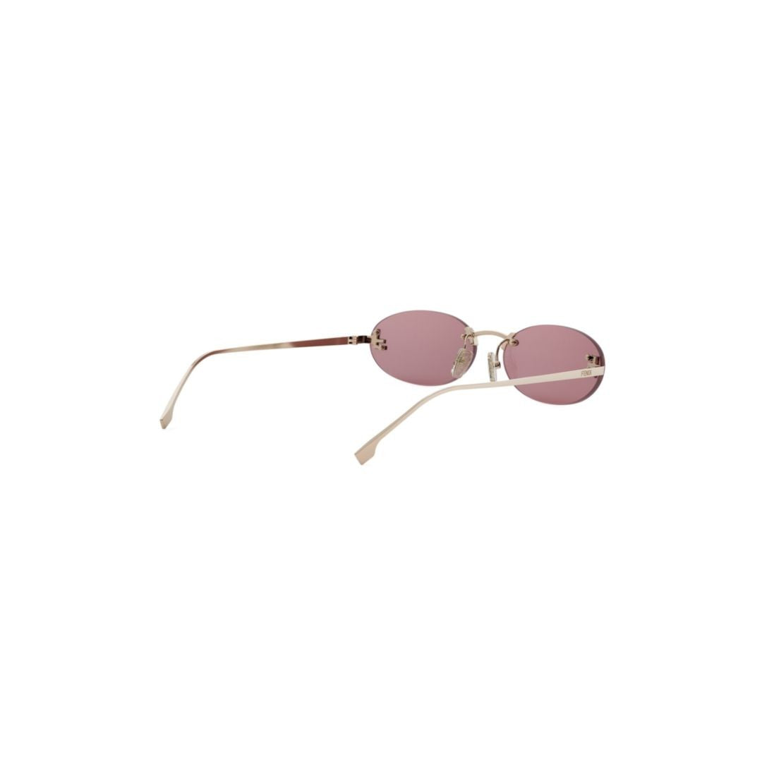 Fendi Fe4075us Oval-Shaped Sunglasses