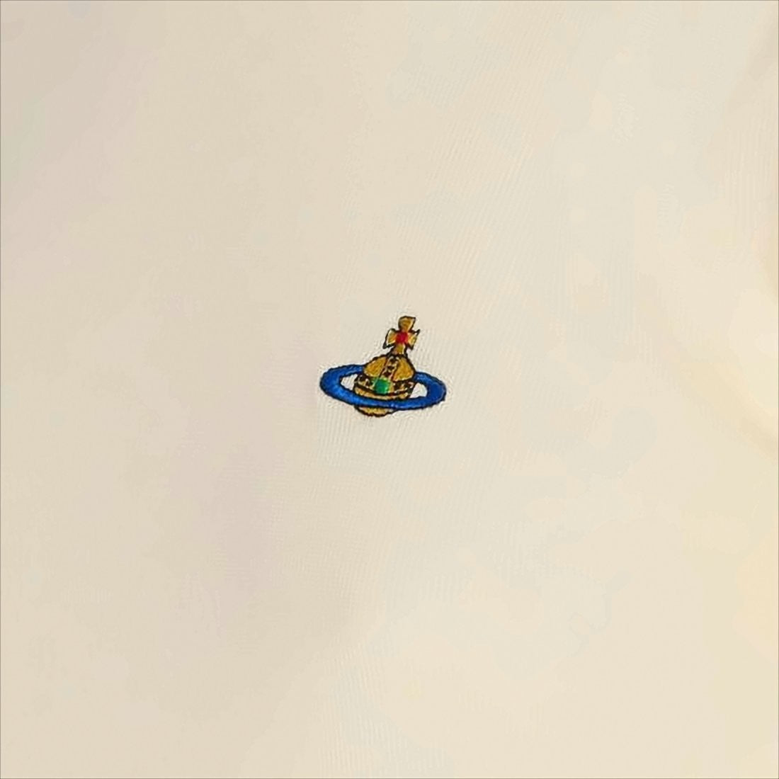 Vivienne Westwood Short-Sleeved Fitted Sweater With Peplum Hem