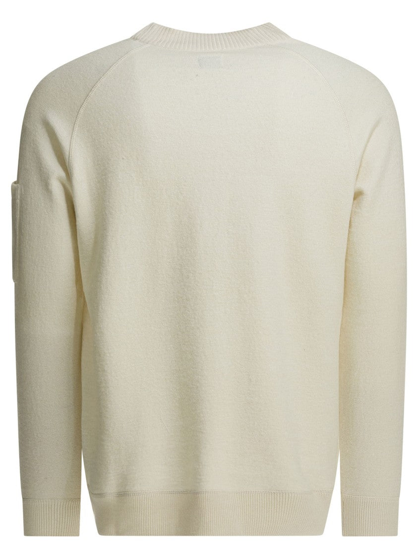 C.P. Company Knitwear With Subtle Pocket Detail And Crew Neckline