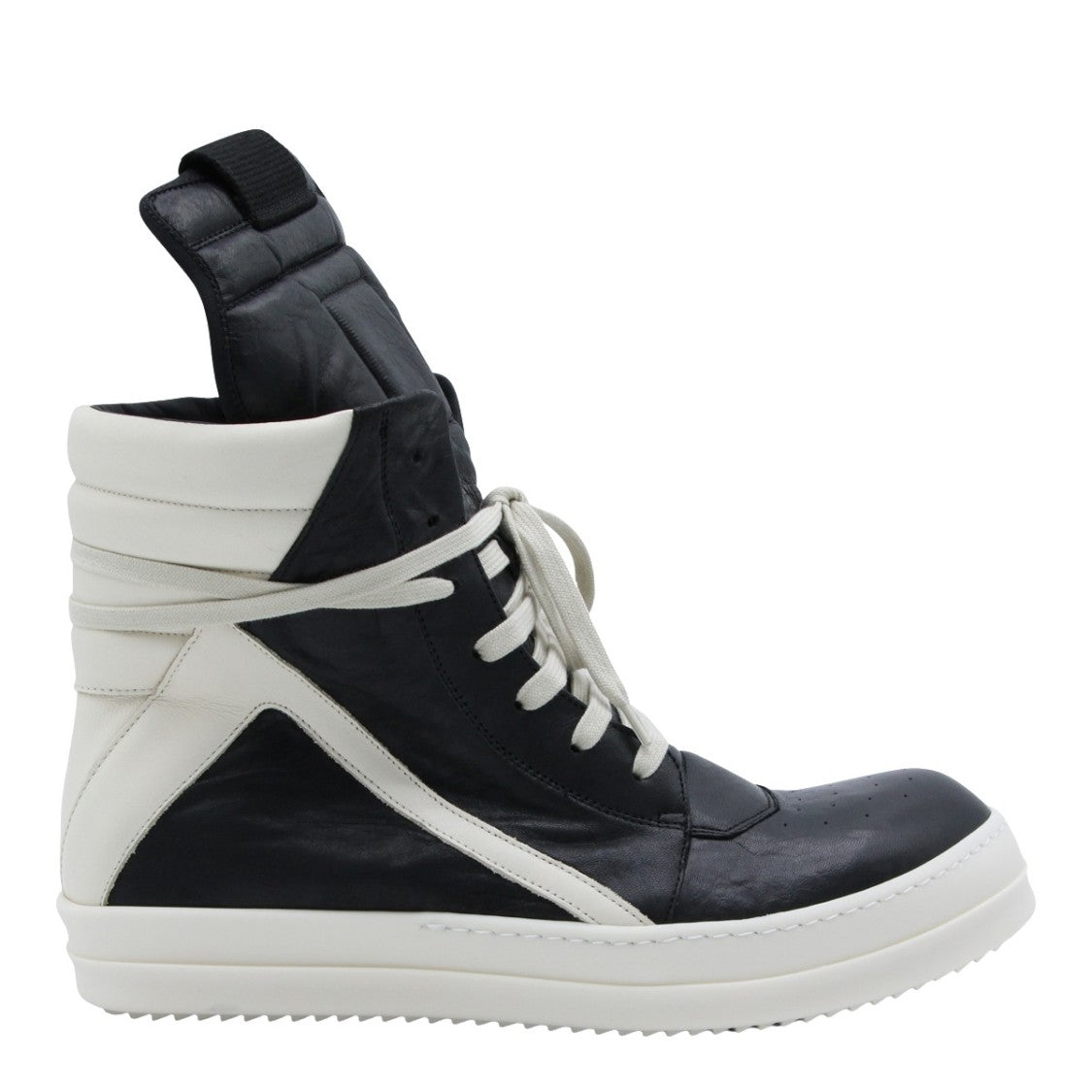 Rick Owens High-Top Sneakers With Color Block