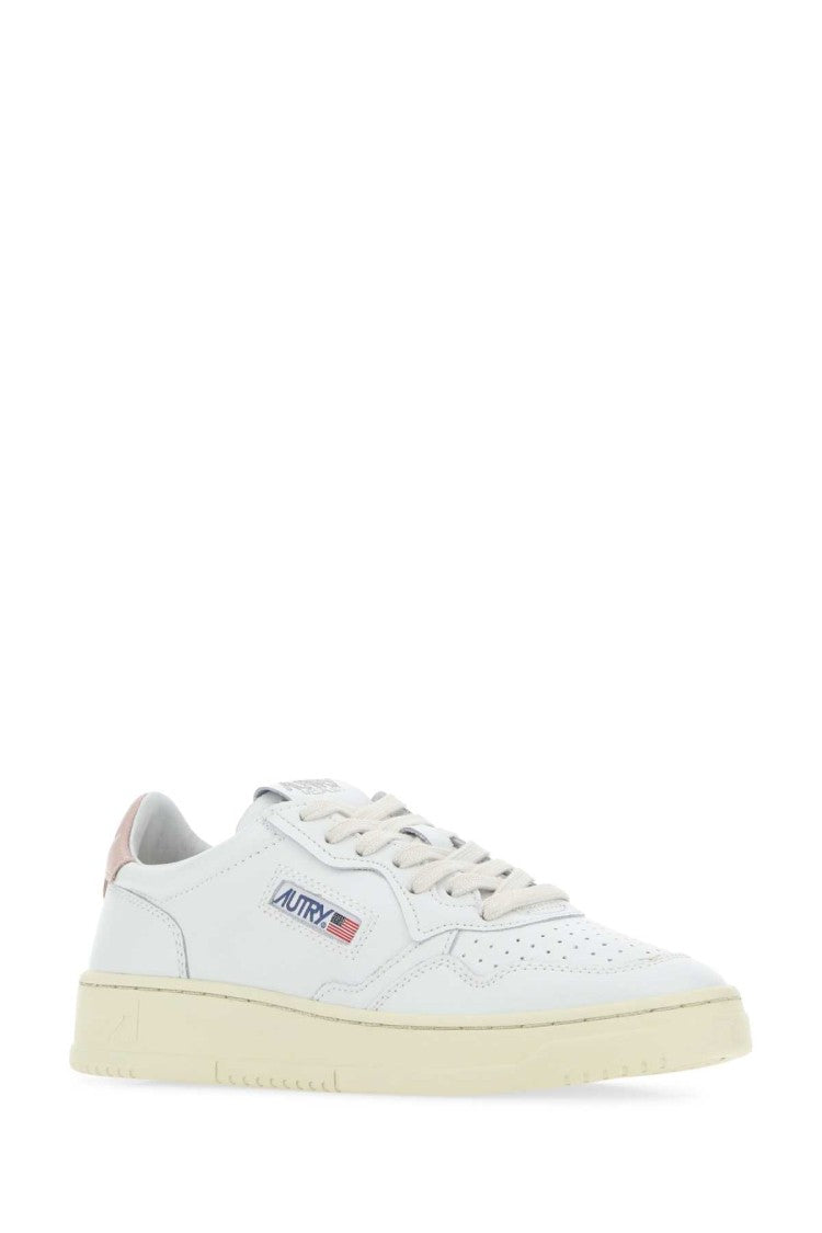 Autry White Leather Medalist Sneakers