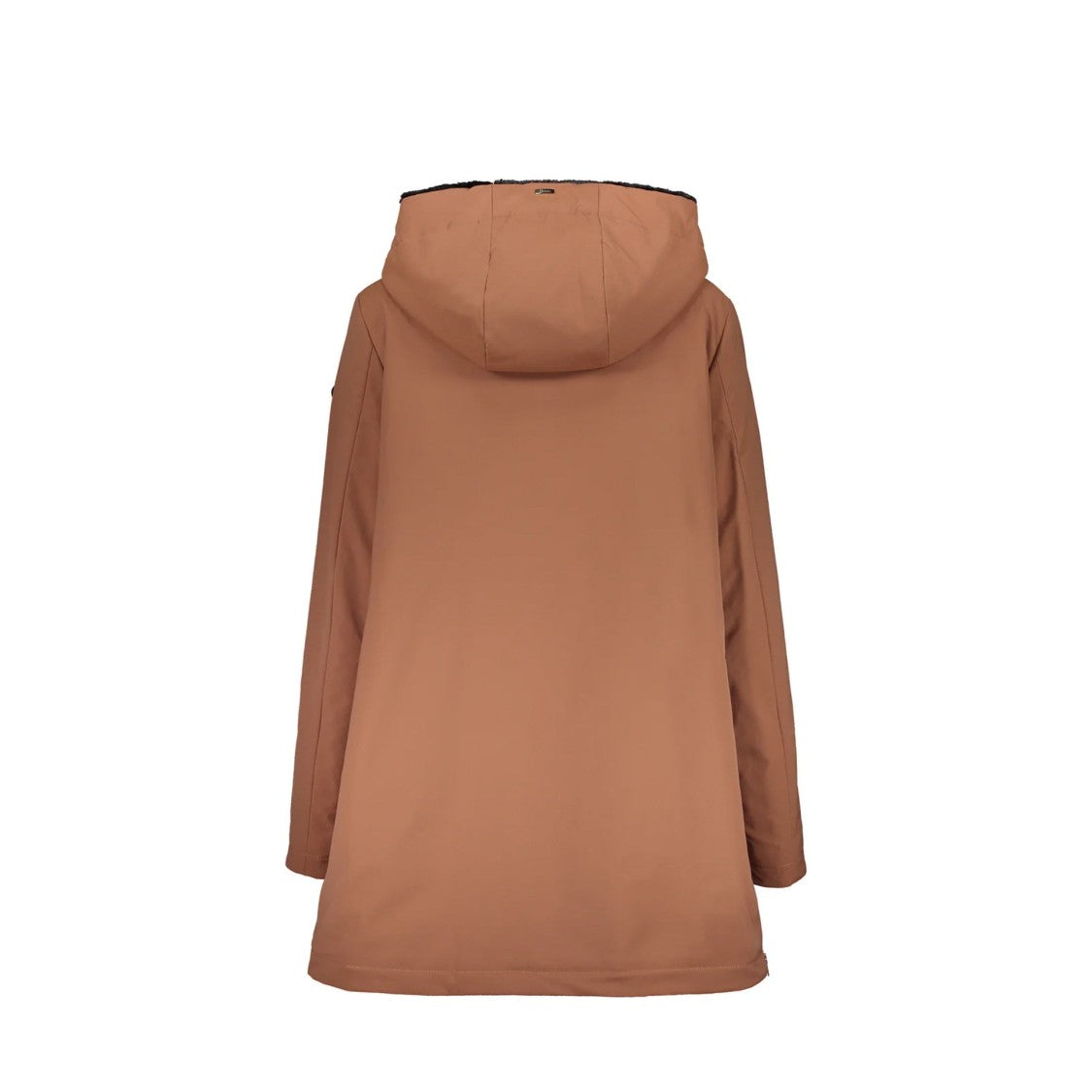Herno Hooded Jacket With Flared Hem