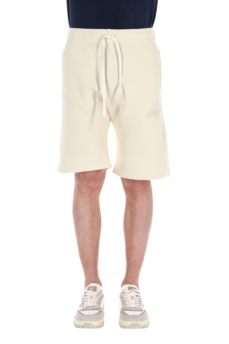 Autry Cotton Sweat Shorts Bermuda