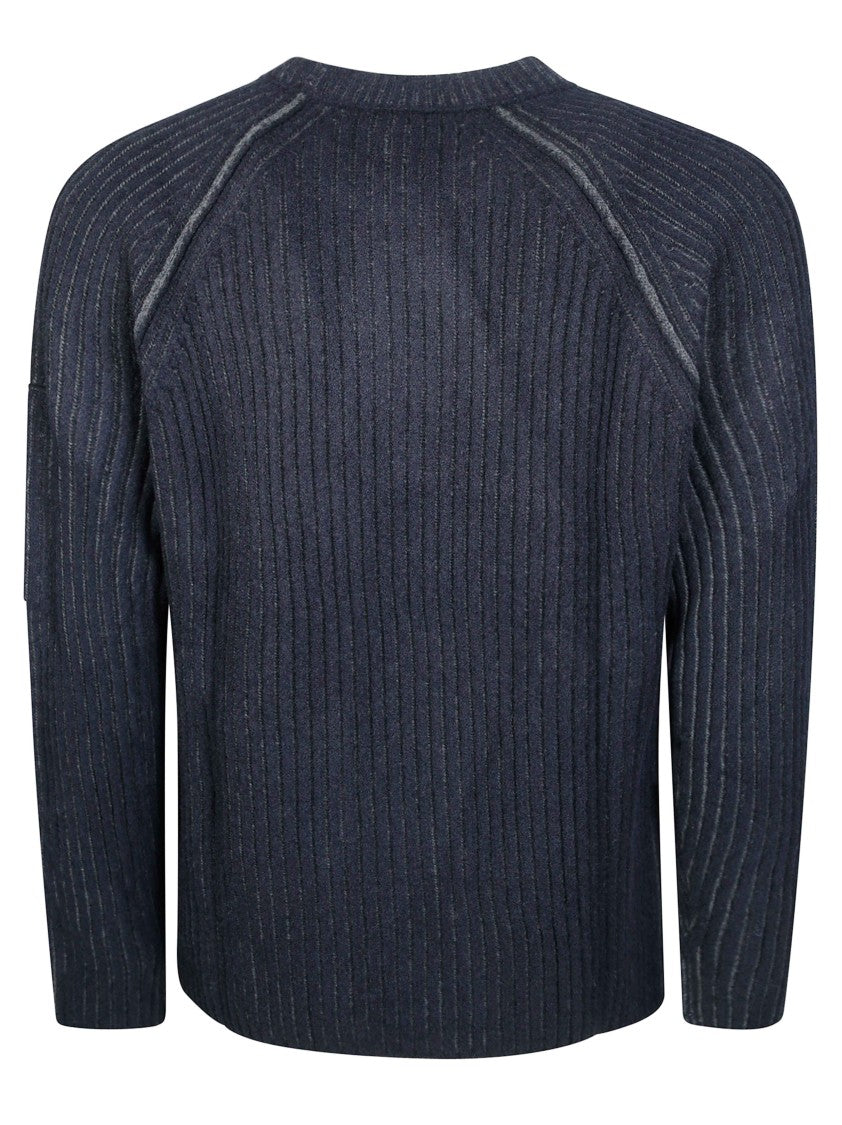 C.P. Company Fleece Knit Crewneck Sweater