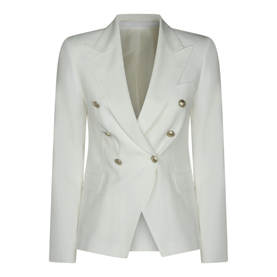 Tagliatore Tailored Double-Breasted Jacket With Structured Shoulders