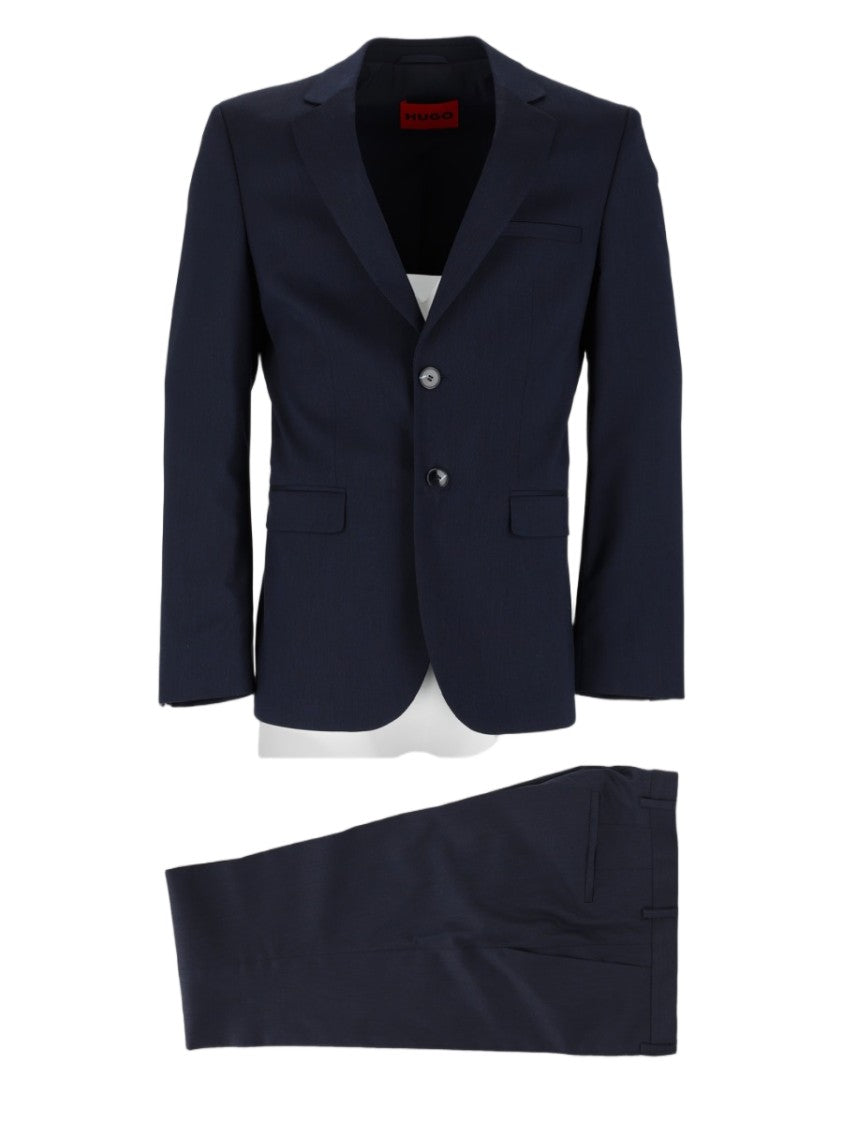 Hugo Arti-Hesten Tailored Polyester-Wool Blend Suit