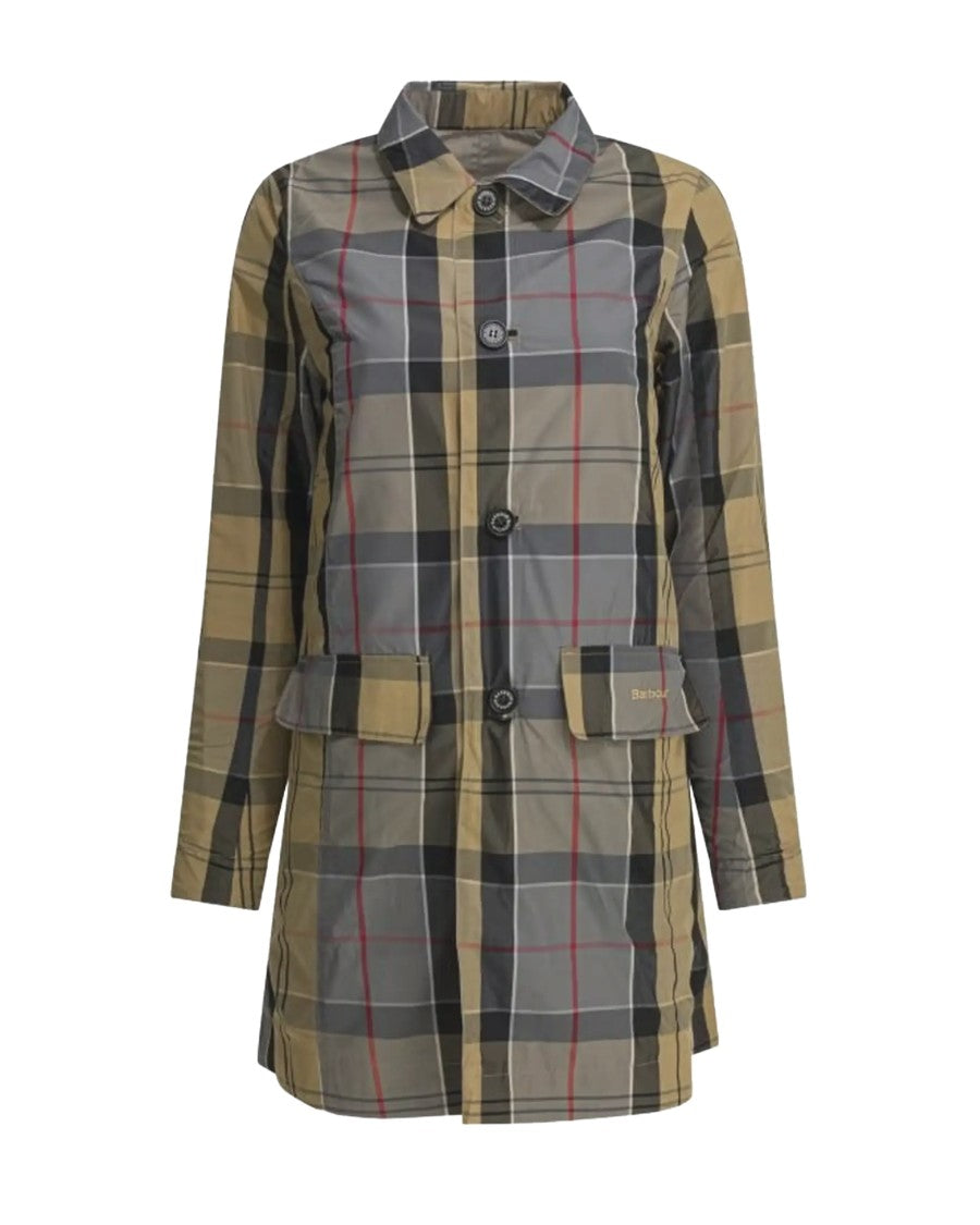 Barbour Reversible Waterproof Babbity Jacket With Tartan Lining