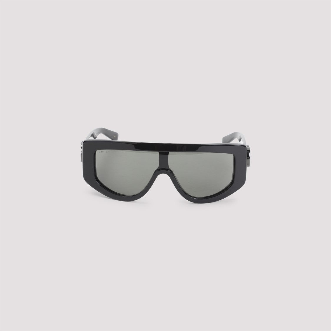 Gucci Oversized Rectangular Frame Sunglasses With Double-G Logo